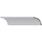 Ekena Millwork 5 3/8"H x 5 3/8"P x 7 1/2"F x 94 1/2"L, Foster Cove Crown Moulding MLD05X05X07FO - alternate 1